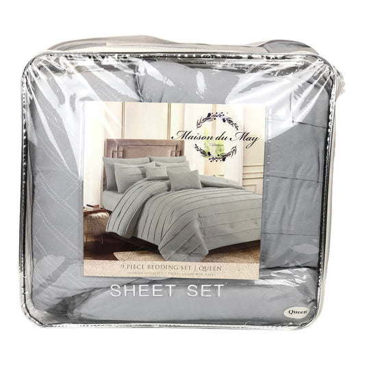 Comforter Crest Home Monique Beige Oscuro - Queen