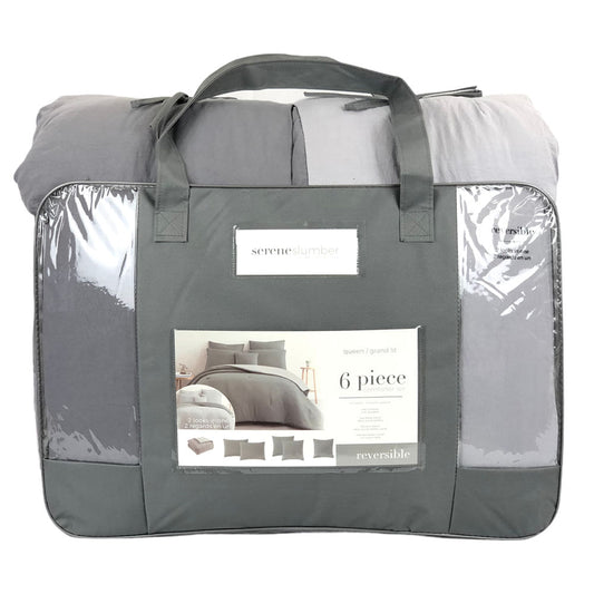 Comforter Sl Home Fashion Mallory Gris - Queen