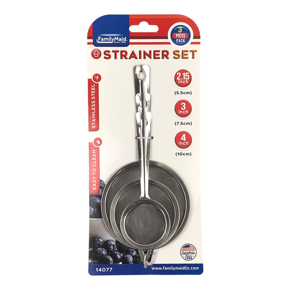 Coladores Family Maid 3 Piezas