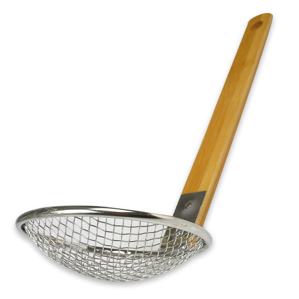 Colador de Metal Four Seasons con Mango de Madera