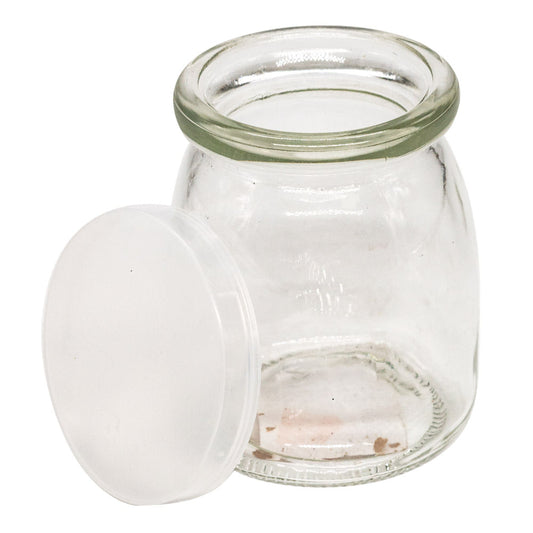 Envase de vidrio Home Elegance Con Tapa 6.5 cm