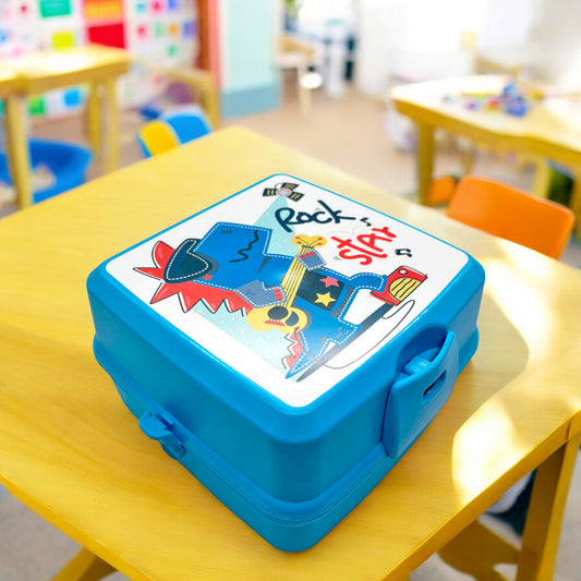 Envase Plástico P/Comida Infantil/Surtido