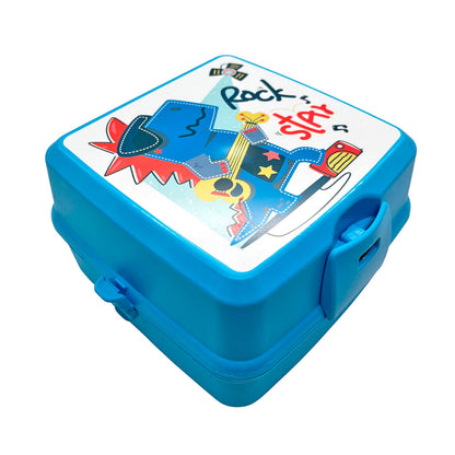 Envase Plástico P/Comida Infantil/Surtido