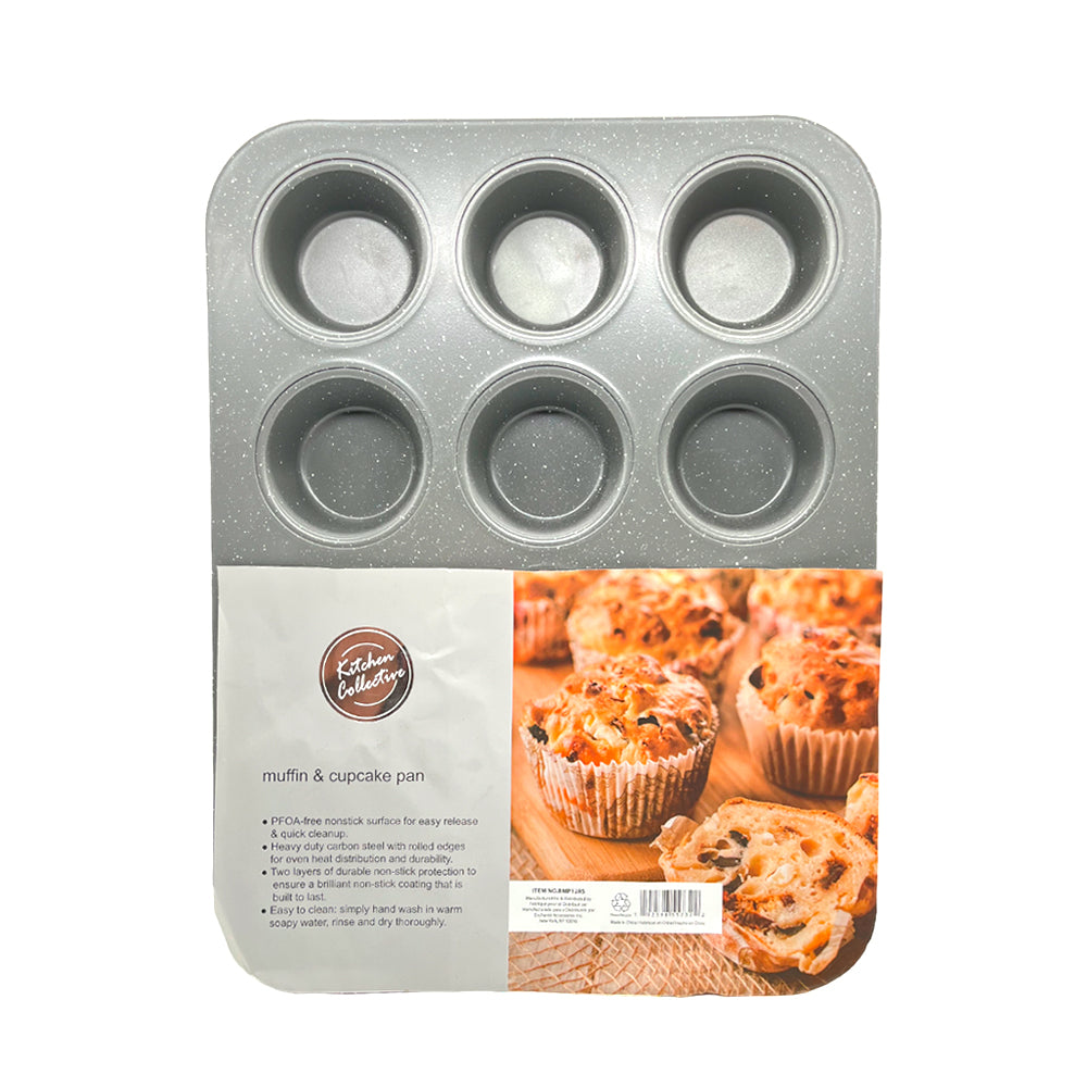 Molde Antiadherente Para Muffins Cook With Color de 12Cup