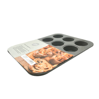 Molde Antiadherente Para Muffins Cook With Color de 12Cup