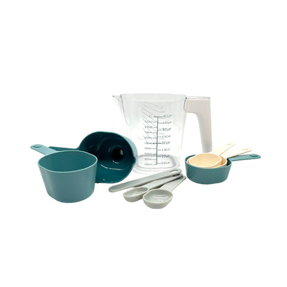 Taza de Medir Plástica Cook With Color Set 9 Piezas