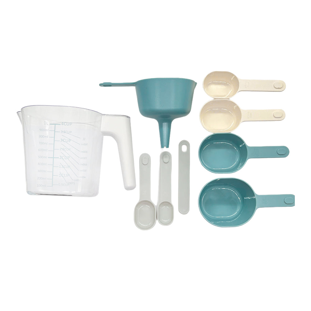 Taza de Medir Plástica Cook With Color Set 9 Piezas