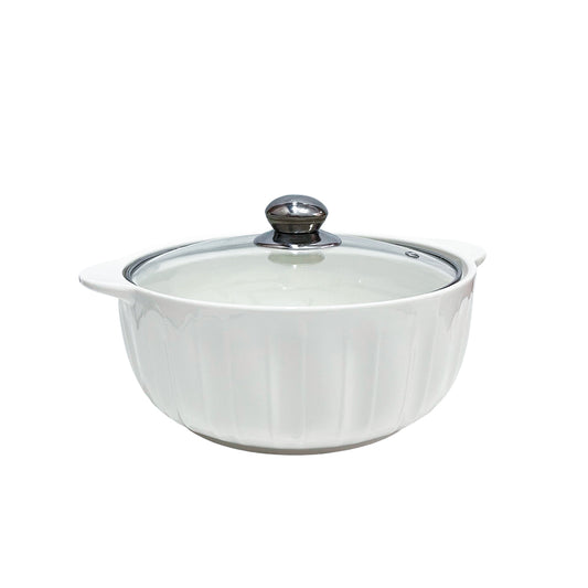 Envase De Cerámica C/Tapa Home Elegance