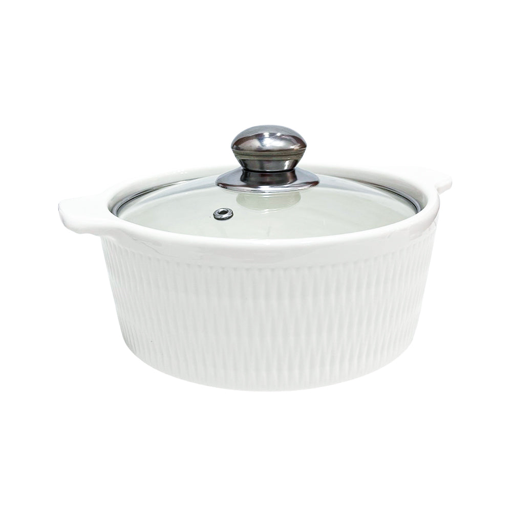 Envase De Cerámica Con Tapa Home Elegance