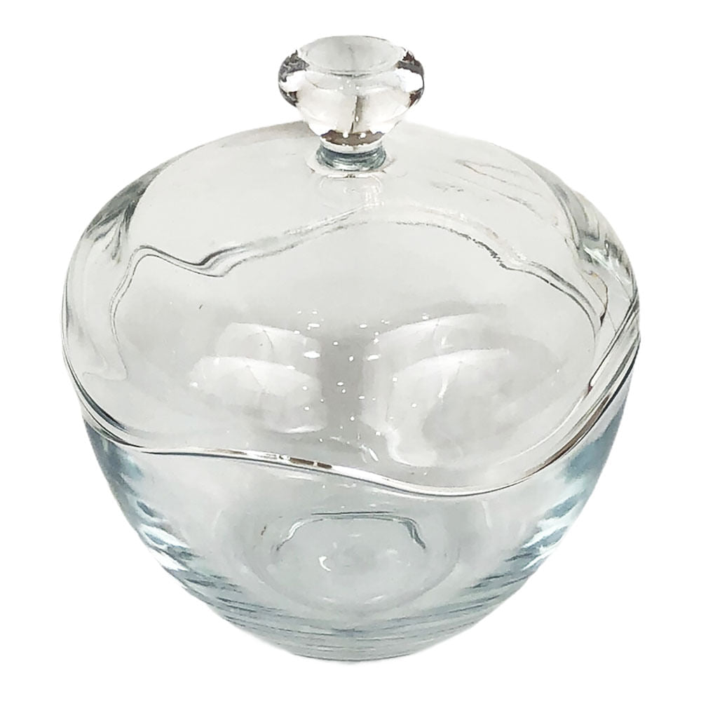 Caniester Pasabahce Con Tapa de Vidrio 5"