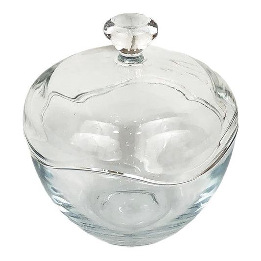 Caniester Pasabahce Con Tapa de Vidrio 5"