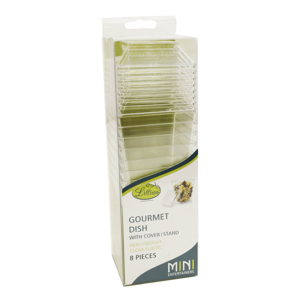 Bowls Desechables Lillian Plástico de 8 Piezas