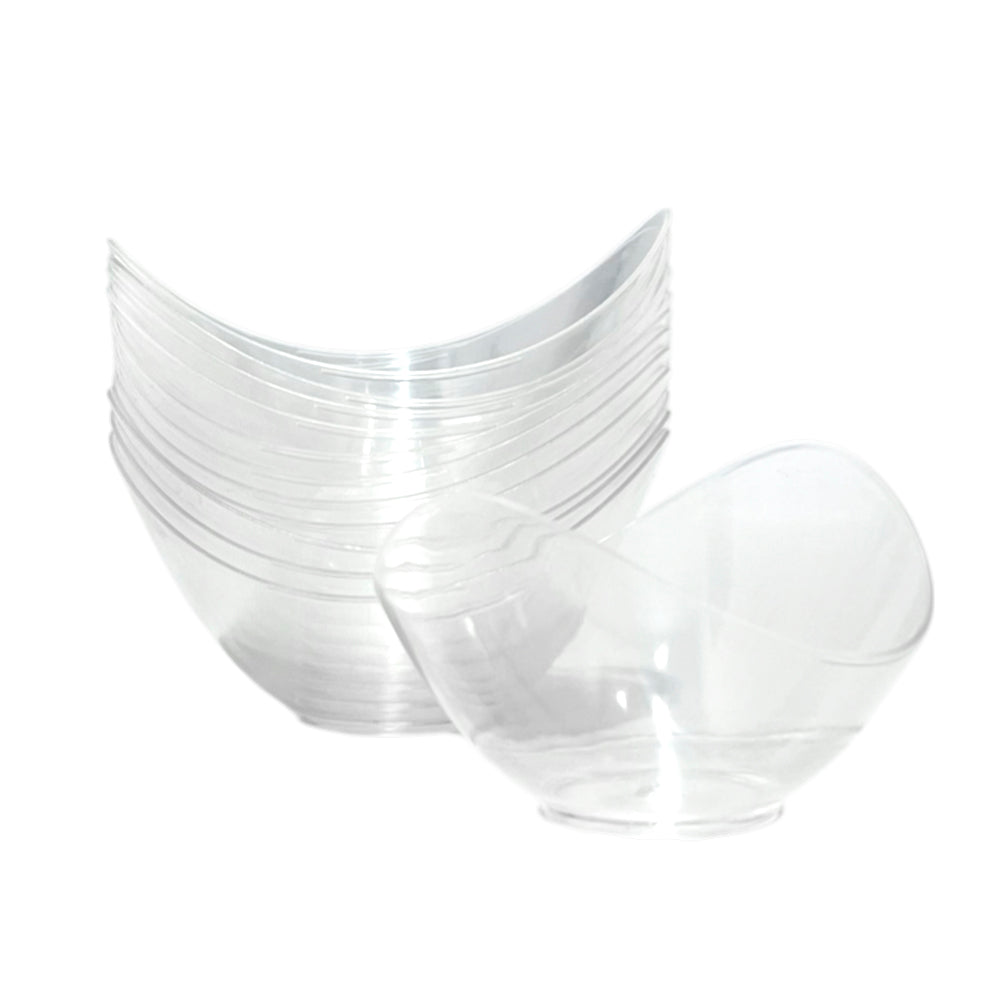 Bowls Desechables Lillian de 1.5 oz Ovalado de 12 Piezas