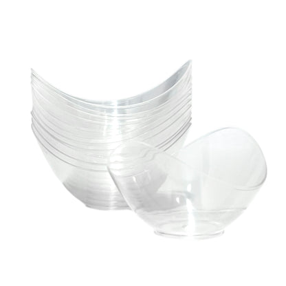 Bowls Desechables Lillian de 1.5 oz Ovalado de 12 Piezas