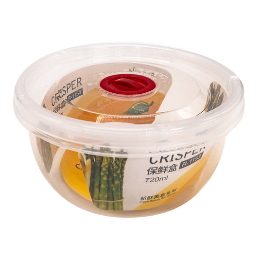 Envase Plástico Home Elegance Con Tapa 720 ml