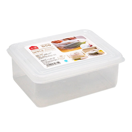 Envase Plástico Home Elegance Con Tapa 850 ml