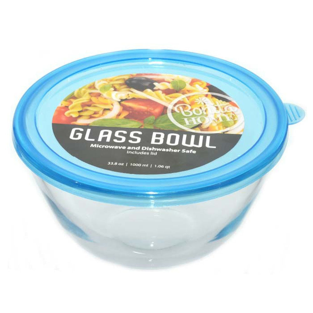 Envase de Vidrio 26 California Con Tapa Redondo 33.8 oz