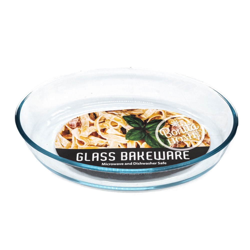 Refractario Bonita Home de Vidrio Ovalado 81.2 oz