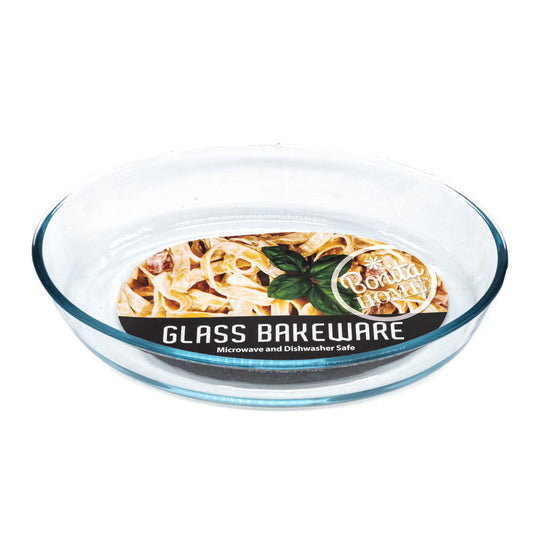 Refractario Bonita Home de Vidrio Ovalado 81.2 oz