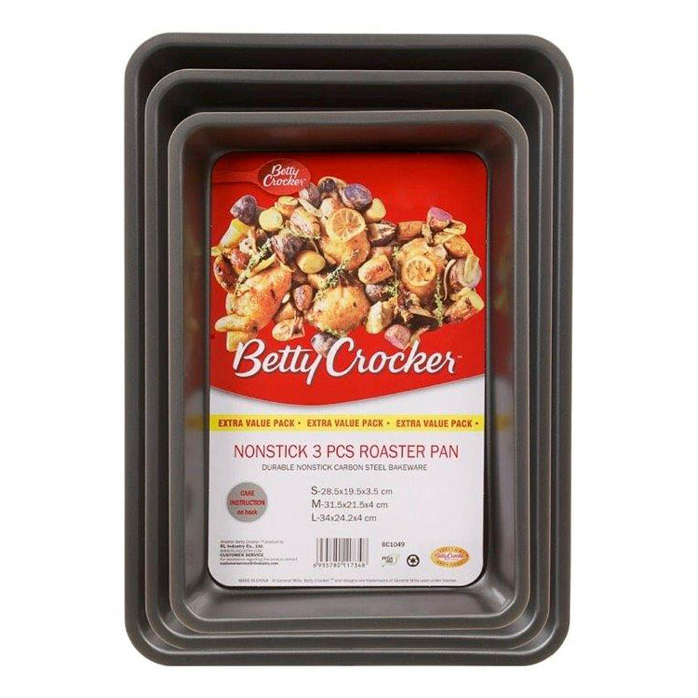Moldes Betty Crocker Rectangular de 3 Piezas