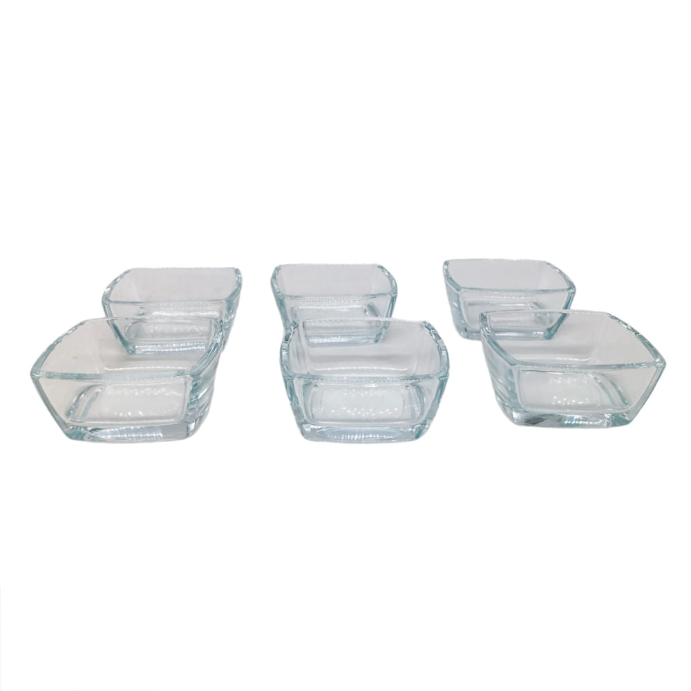 Bowl Pasabahce Tokio de Vidrio 6 Piezas