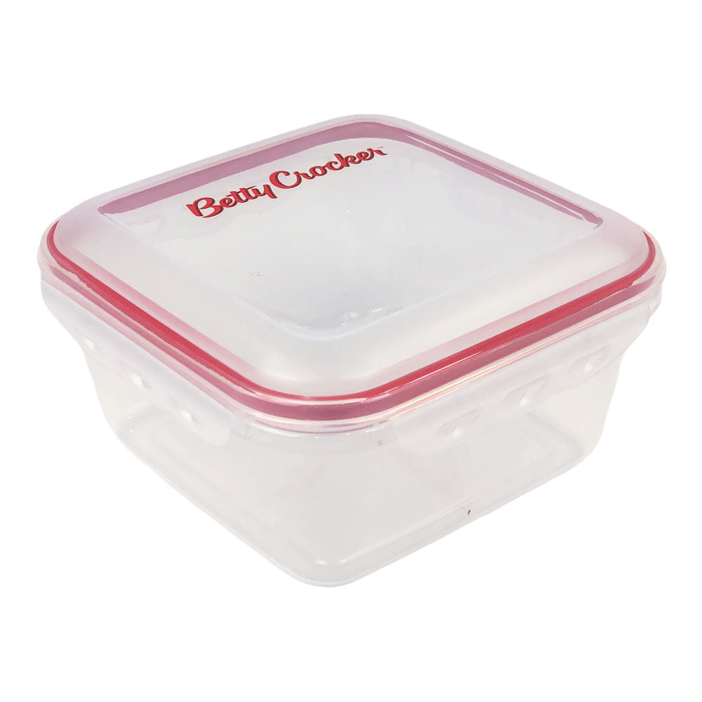 Envase Betty Crocker Plastico Cuadrado 1800 ml