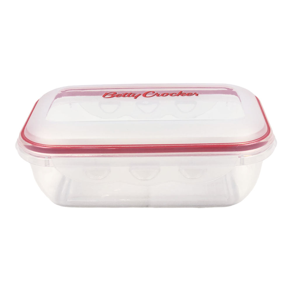 Envase Betty Crocker Plástico Rectangular 1300 ml - Unico