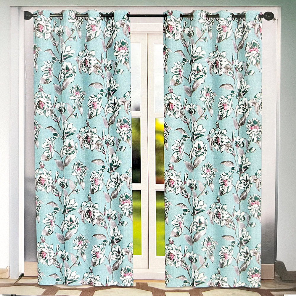 Cortina Arleth 52" x 90" Blackout Green / Home Elegance