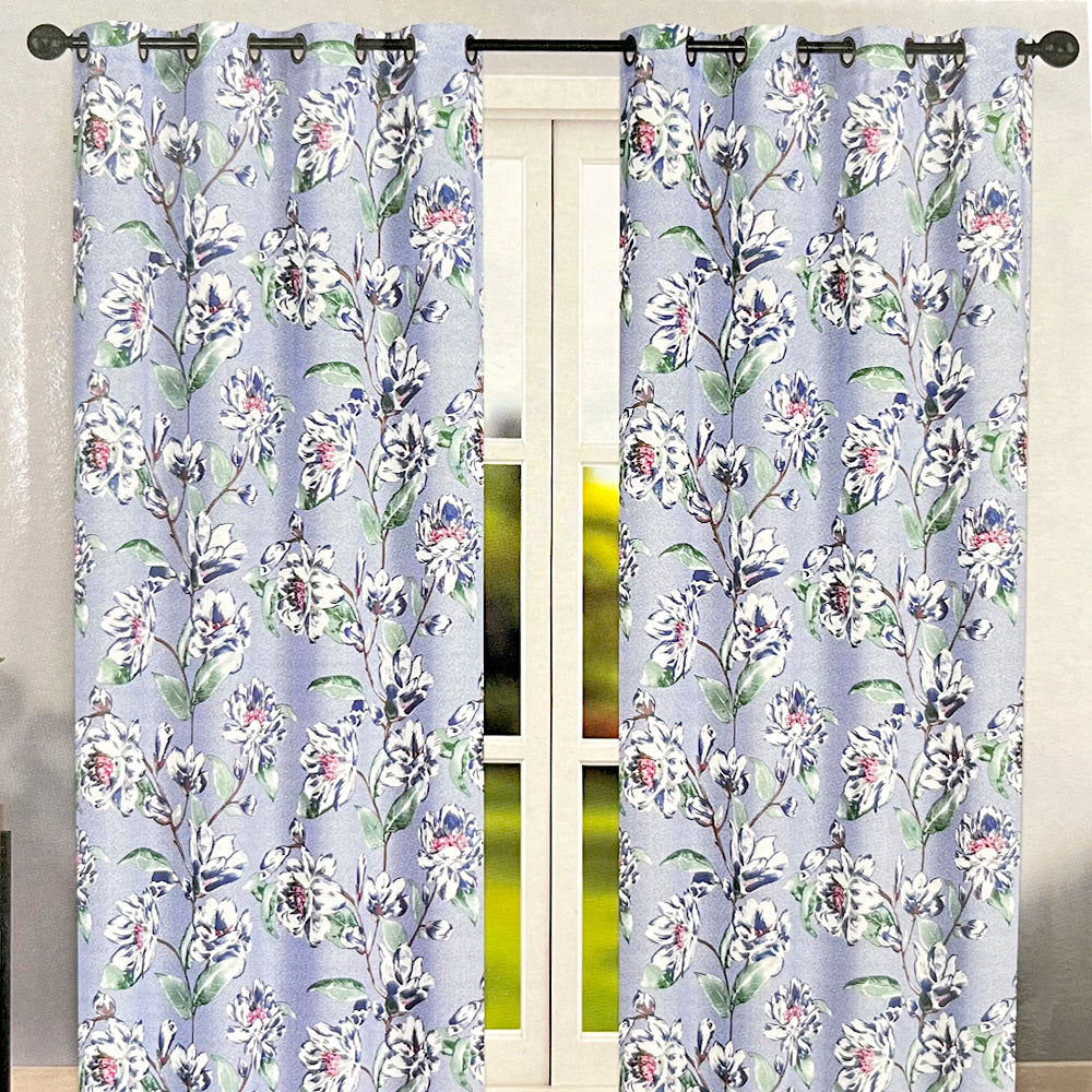 Cortina Arleth 52" x 90" Blackout Navy / Home Elegance