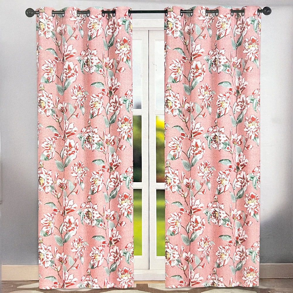 Cortina Arleth 52" x 90" Blackout Roja / Home Elegance