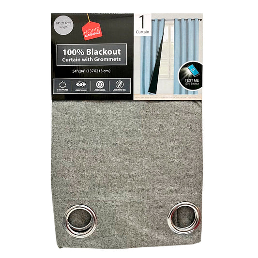 Cortina Blackout / Home Elegance / Surtida / 54"x 84"
