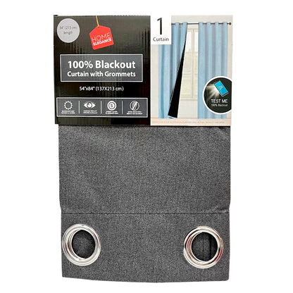 Cortina Blackout / Home Elegance / Surtida / 54"x 84"