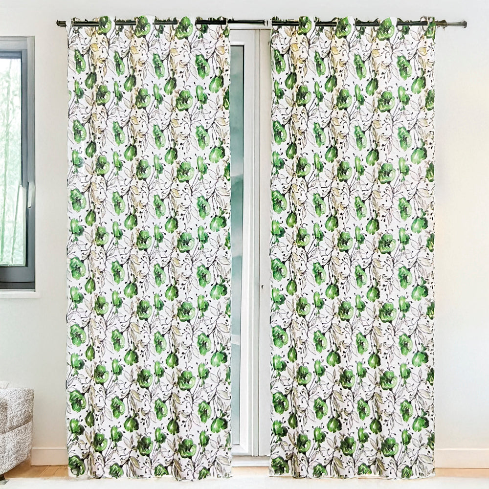 Cortina Francis 52" x 90" Blackout Verde / Home Elegance