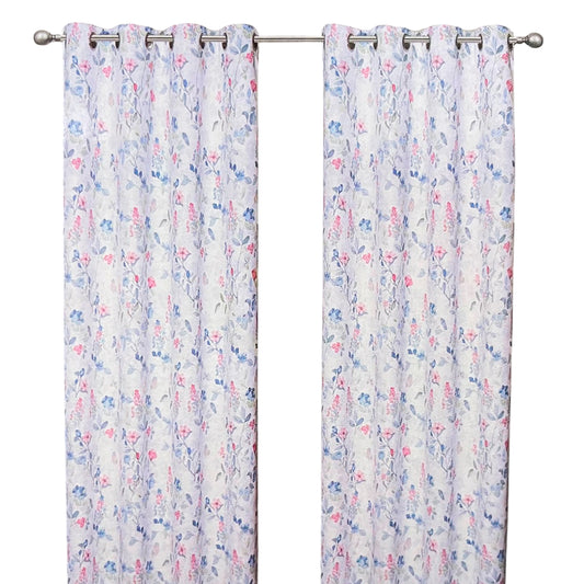 Cortina Marion Home Elegance / Blackout / Rosa con Aros – 54" x 84"