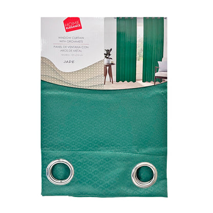 Cortina Jade 54" x 84" Jacquard Green / Home Elegance