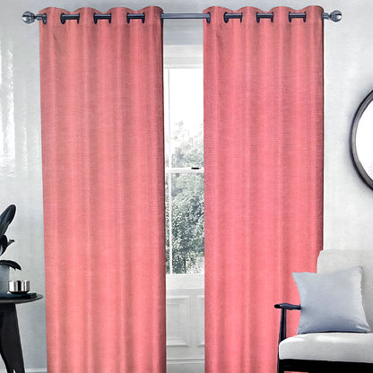 Cortina Lisa 54" x 84" Jacquard Blush / Home Elegance