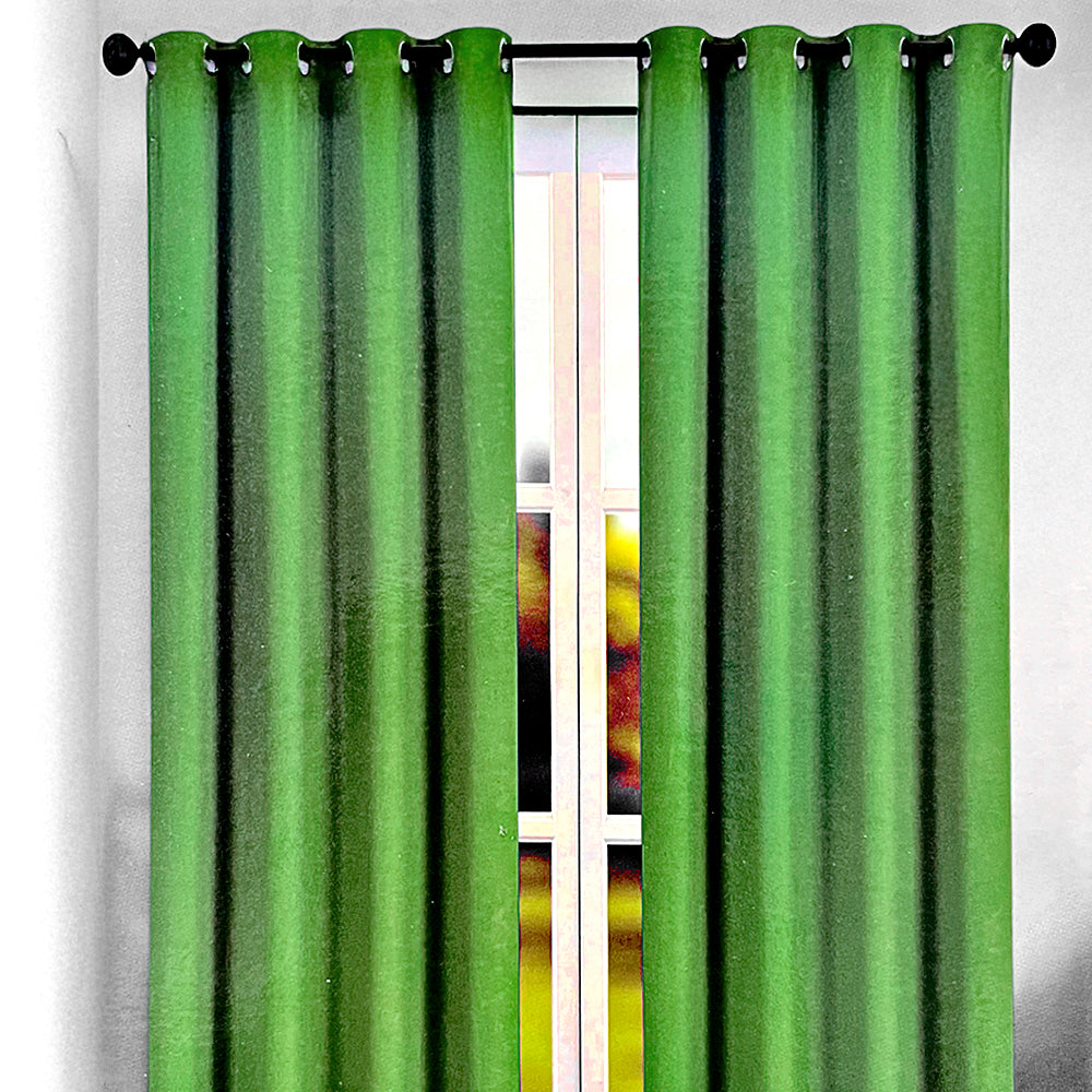 Cortina Margaret 54" x 90" Blackout Verde / Home Elegance