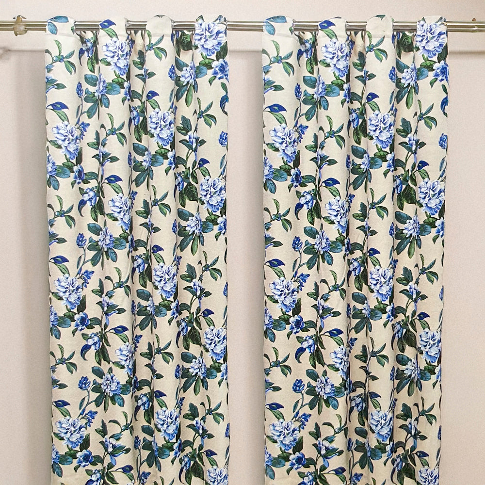 Cortina Melissa 52" x 90" Blackout Azul / Home Elegance