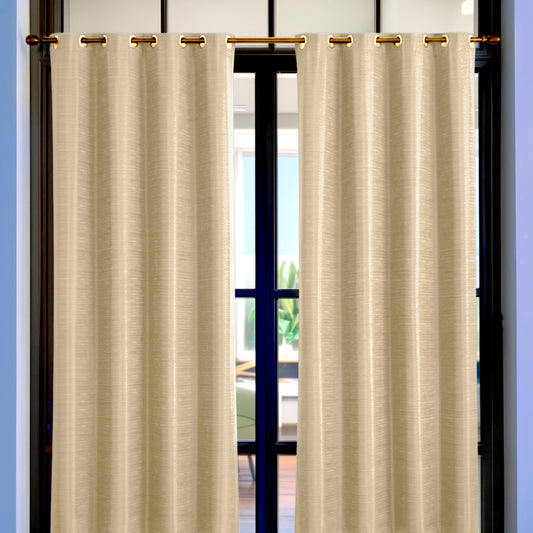 Cortina / Home Elegance / Blackout con Aros / Surtido / 54"x 84"