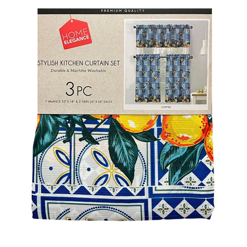 Cortina de Cocina / Home Elegance / Estampada LTile