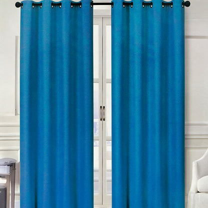 Cortina Esmeralda 54" x 84" Jacquard Teal / Home Elegance