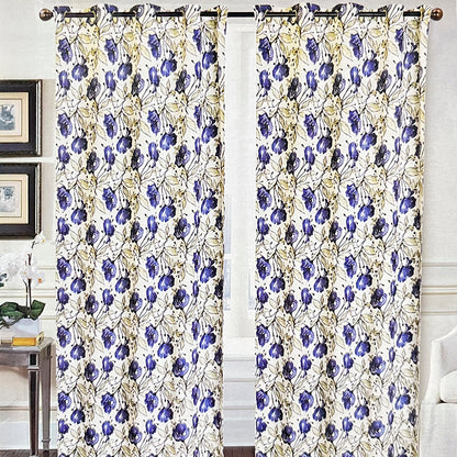 Cortina Francis 52" x 90" Blackout Navy / Home Elegance