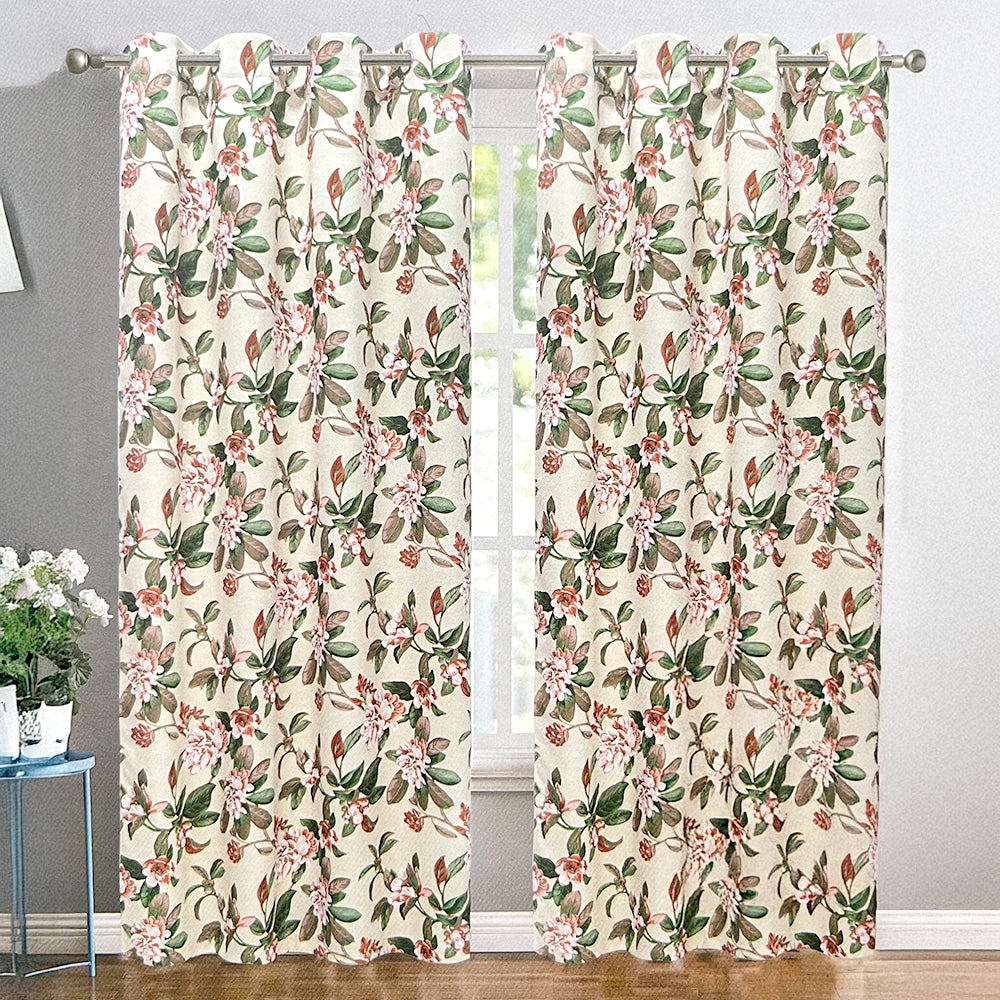 Cortina Melissa 52" x 90" Blackout Red / Home Elegance