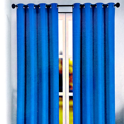 Cortina Leslie 54" x 90" Blackout Navy con Aros / Home Elegance