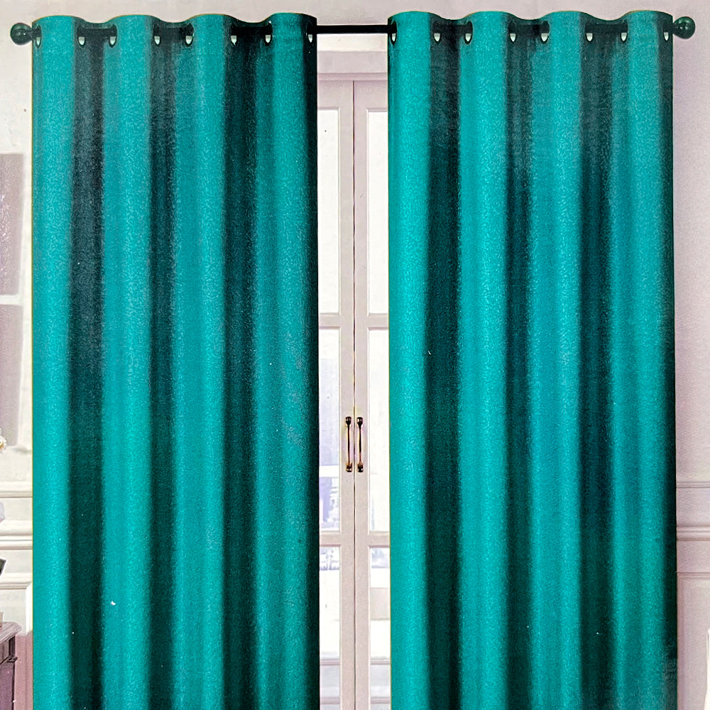 Cortina Margaret 54" x 90" Blackout Teal / Home Elegance