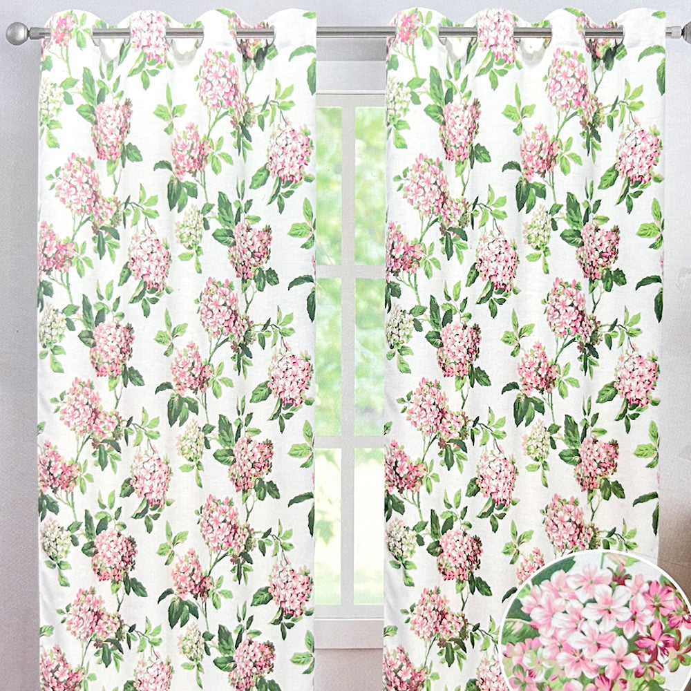 Cortina Regina 52" x 90" Blackout Pink / Home Elegance