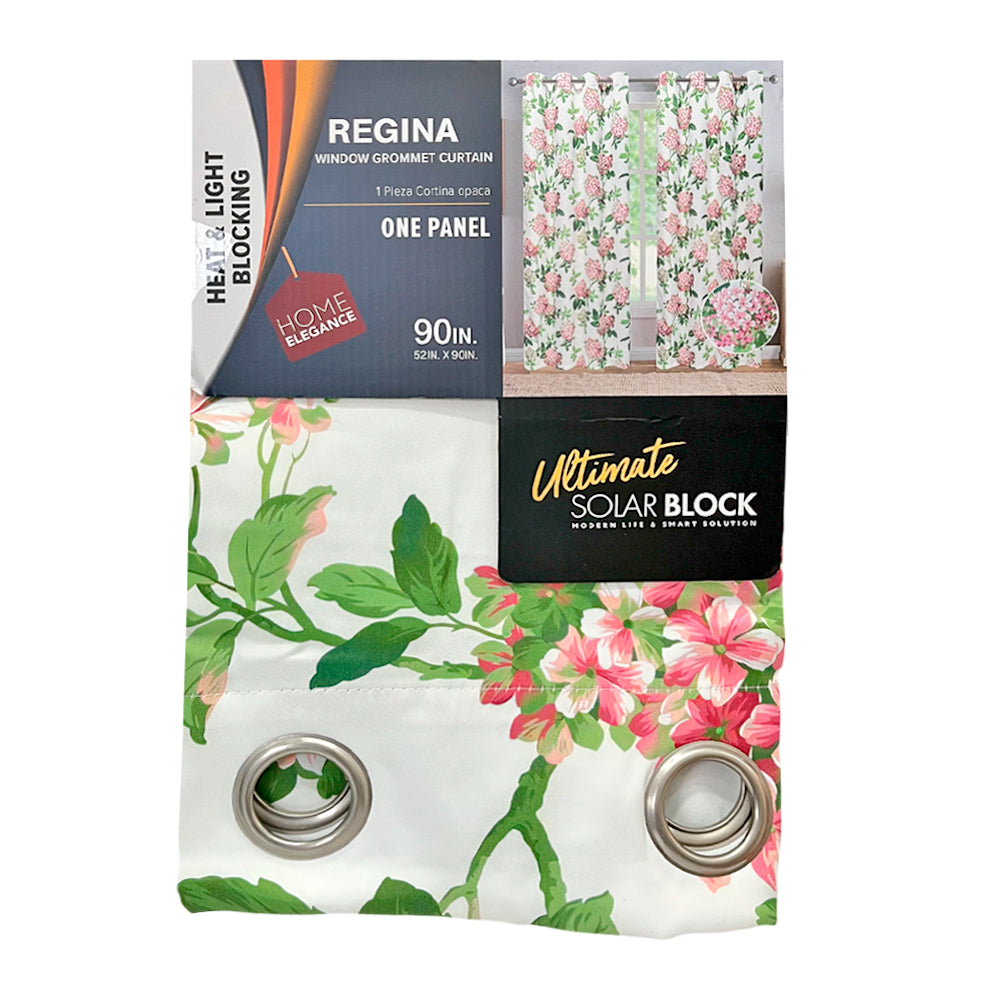 Cortina Regina 52" x 90" Blackout Pink / Home Elegance