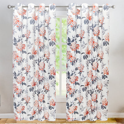 Cortina Regina 52" x 90" Blackout Naranja / Home Elegance