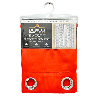 Cortina Blackout con Aros / Beneli Home / Surtido / 54"x90"