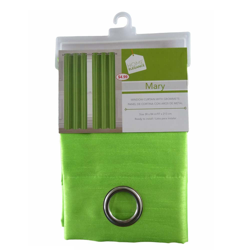 Cortina Mary Home Elegance 38" x 84" Con Argolla - Lima